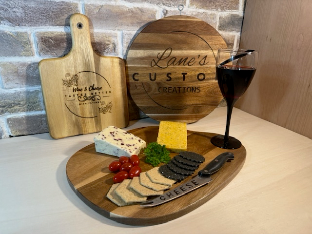 ‘Wine & Cheese’ Serving Board
