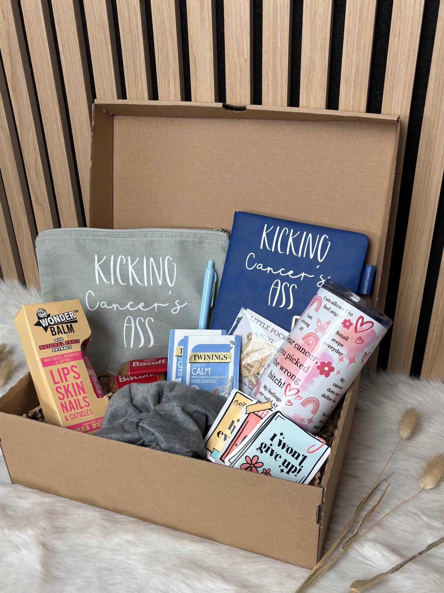 The Strength & Calm Cancer Care Kit - Blue Edition
