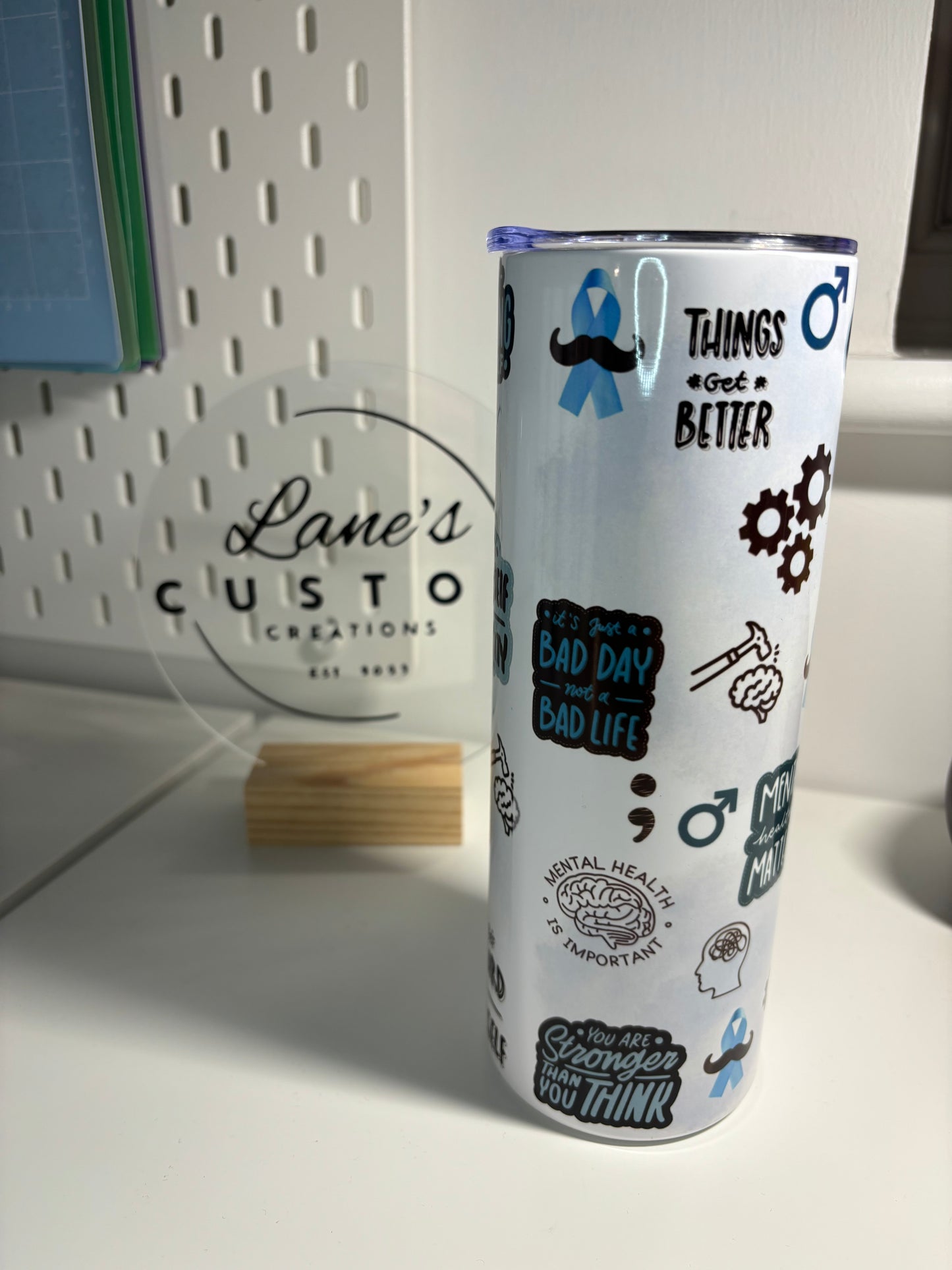 Men’s Mental Health Tumbler