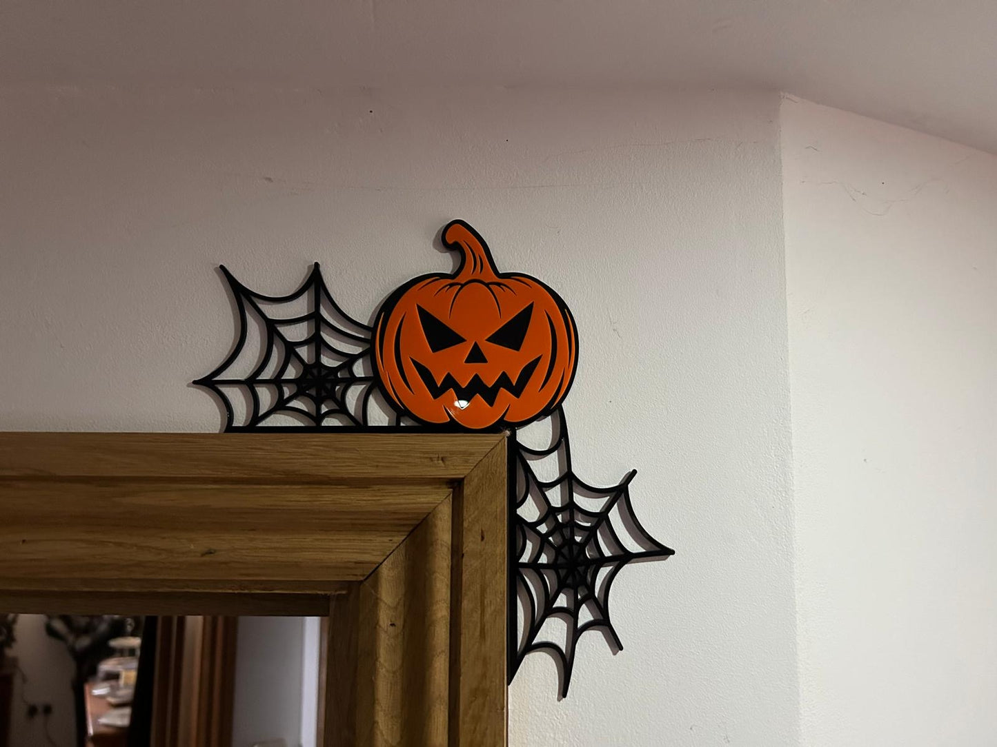 Pumpkin Doorway Decoration