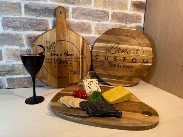 Wine & Cheese Large Serving Board