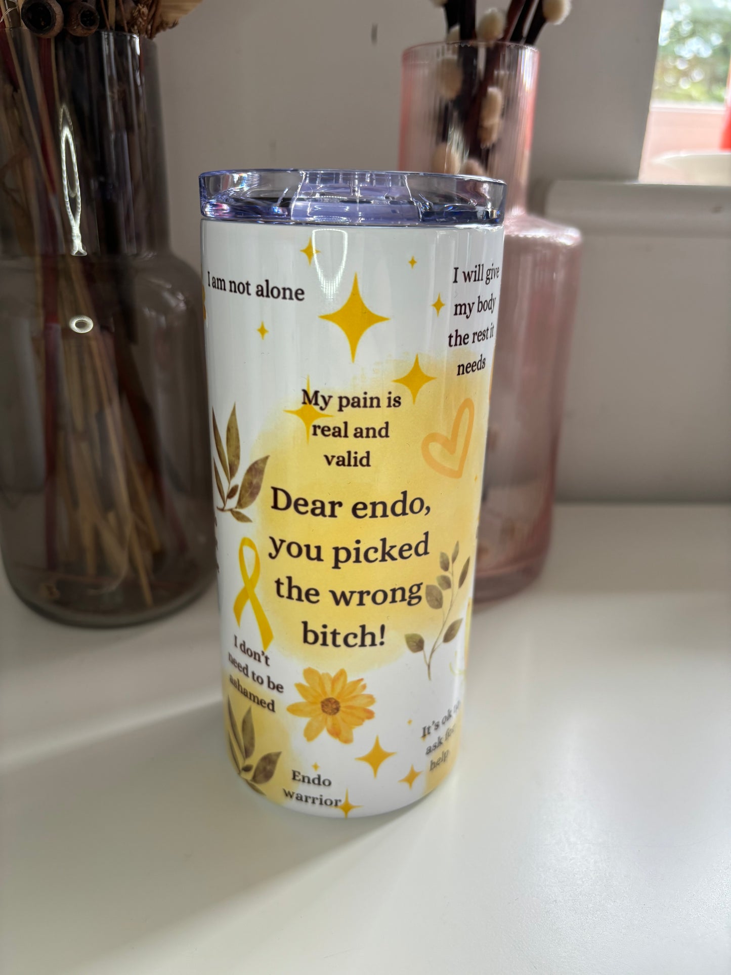 ‘Dear Endo’ Stainless Steel Tumbler
