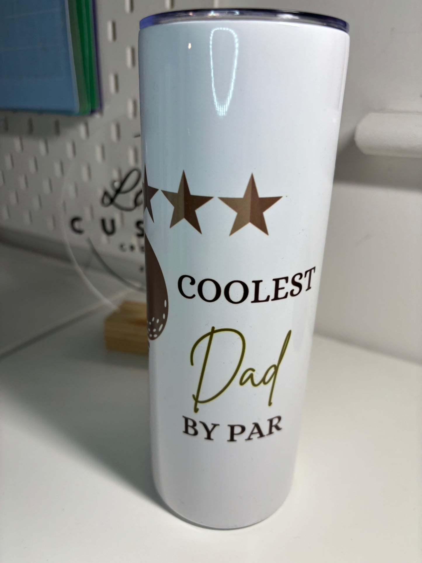 Coolest Dad by Par Tumbler