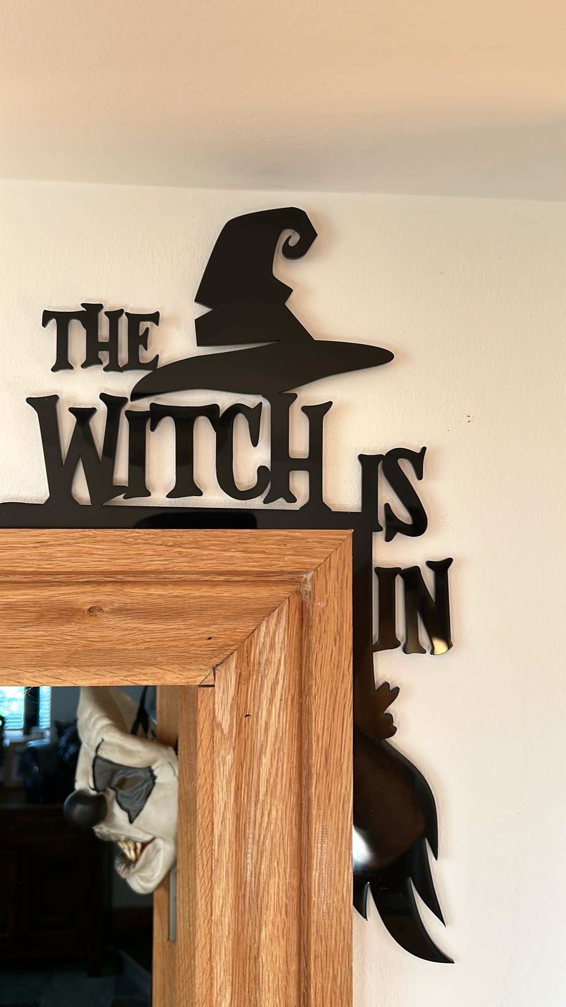 Witch Door Decoration
