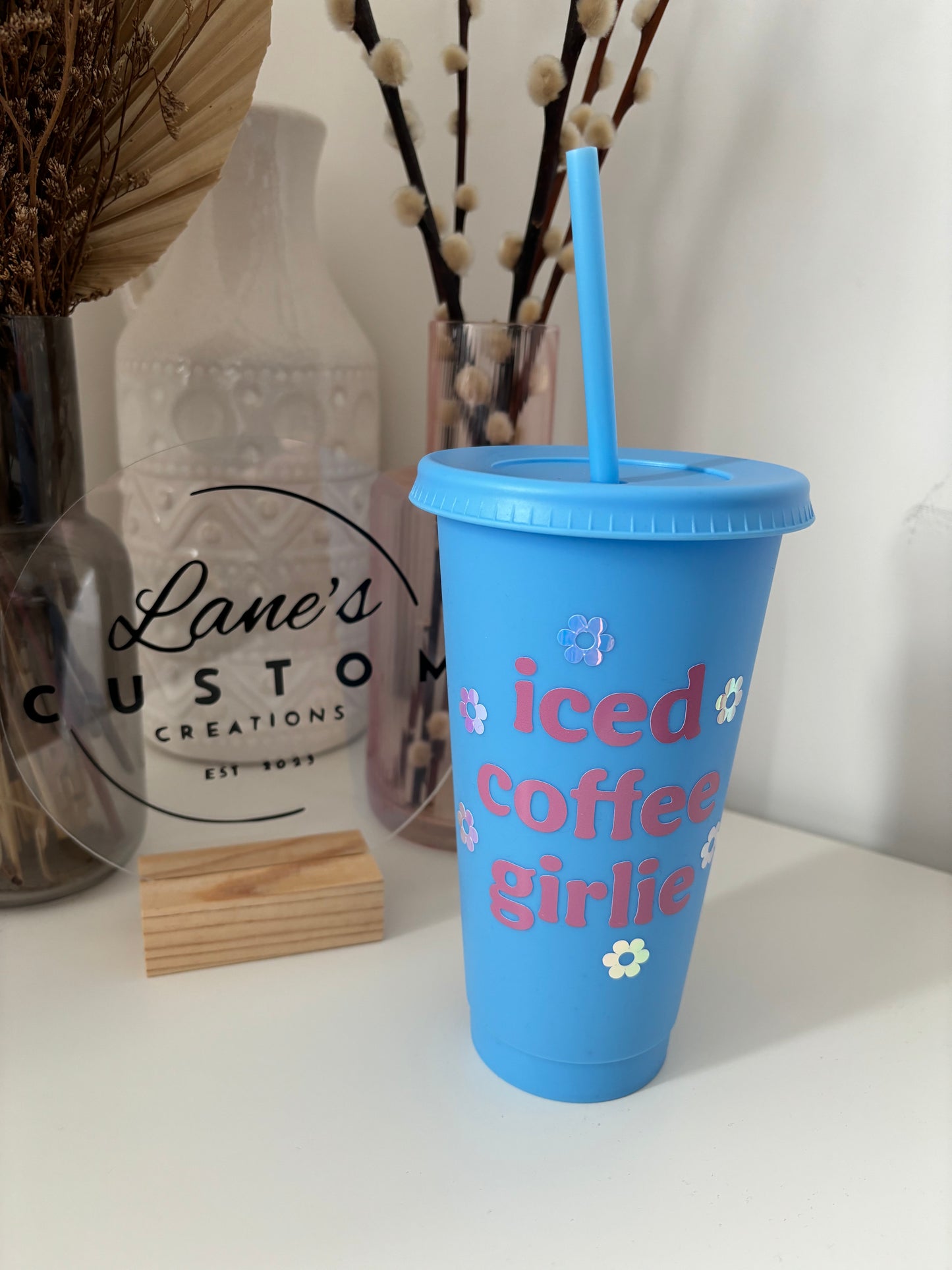 Iced Coffee Girlie Cold Cup