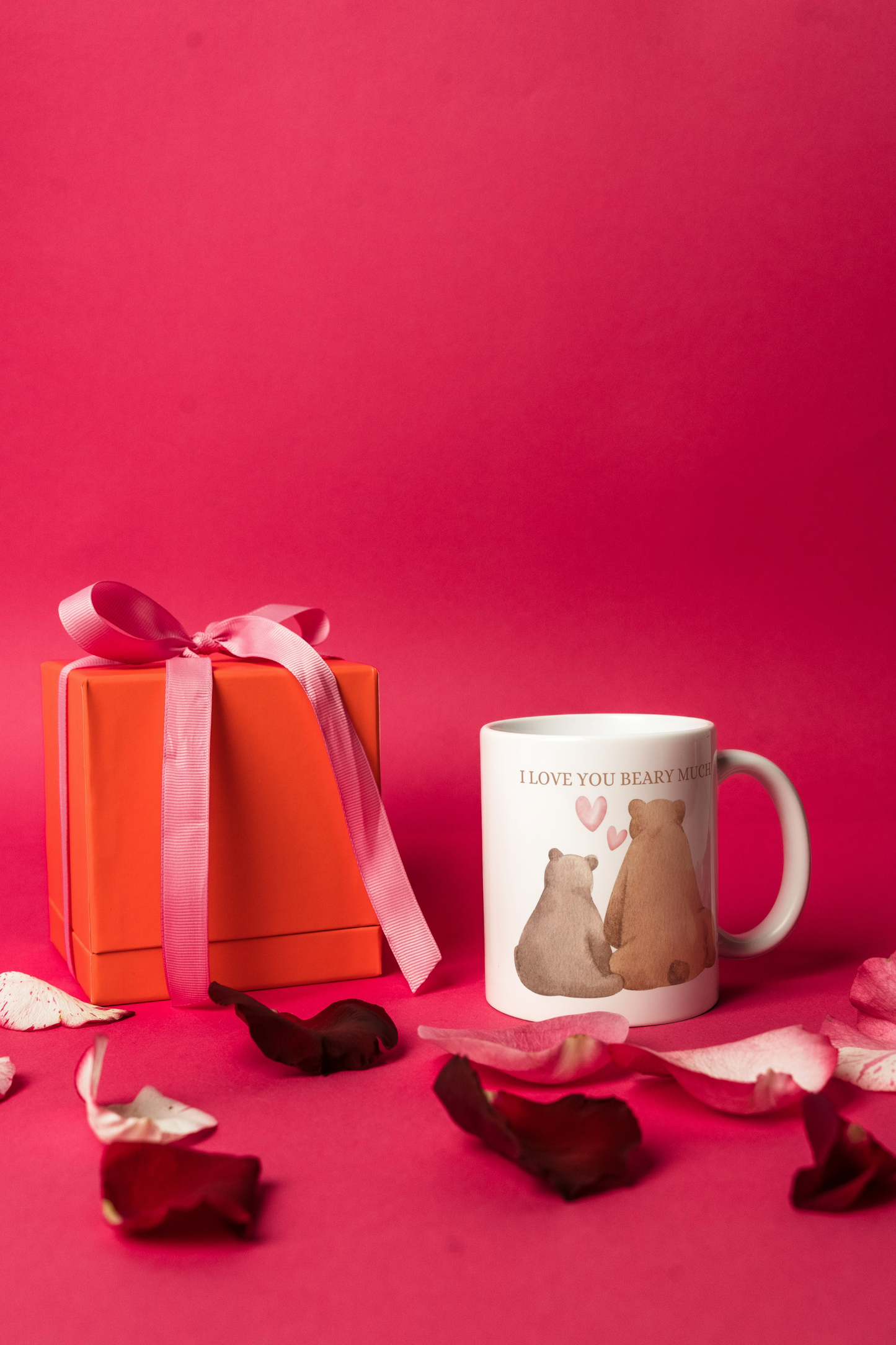 ‘I love you beary much’ ceramic mug
