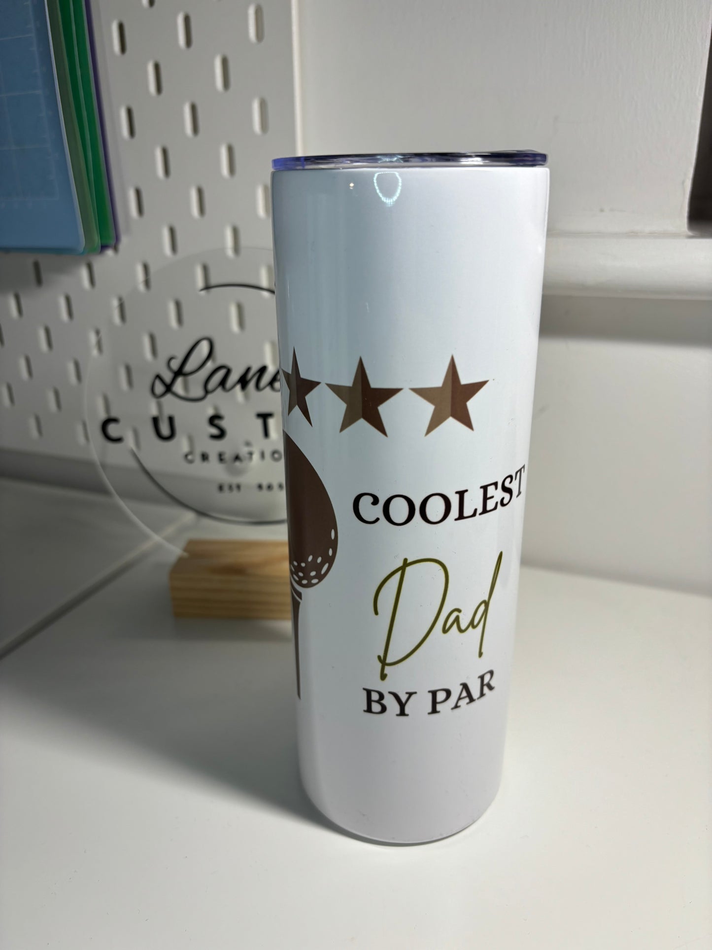 Coolest Dad by Par Tumbler