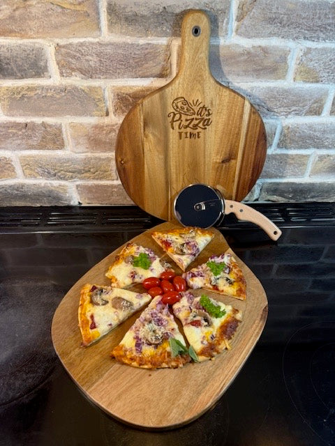 It’s Pizza Time Wooden Board