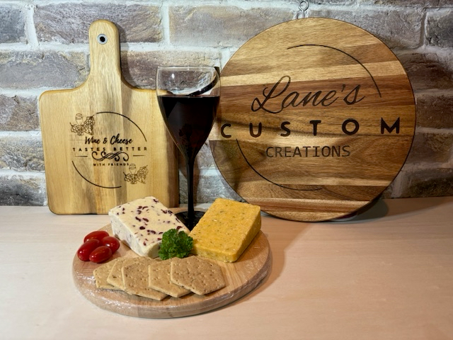 ‘Wine & Cheese’ Serving Board