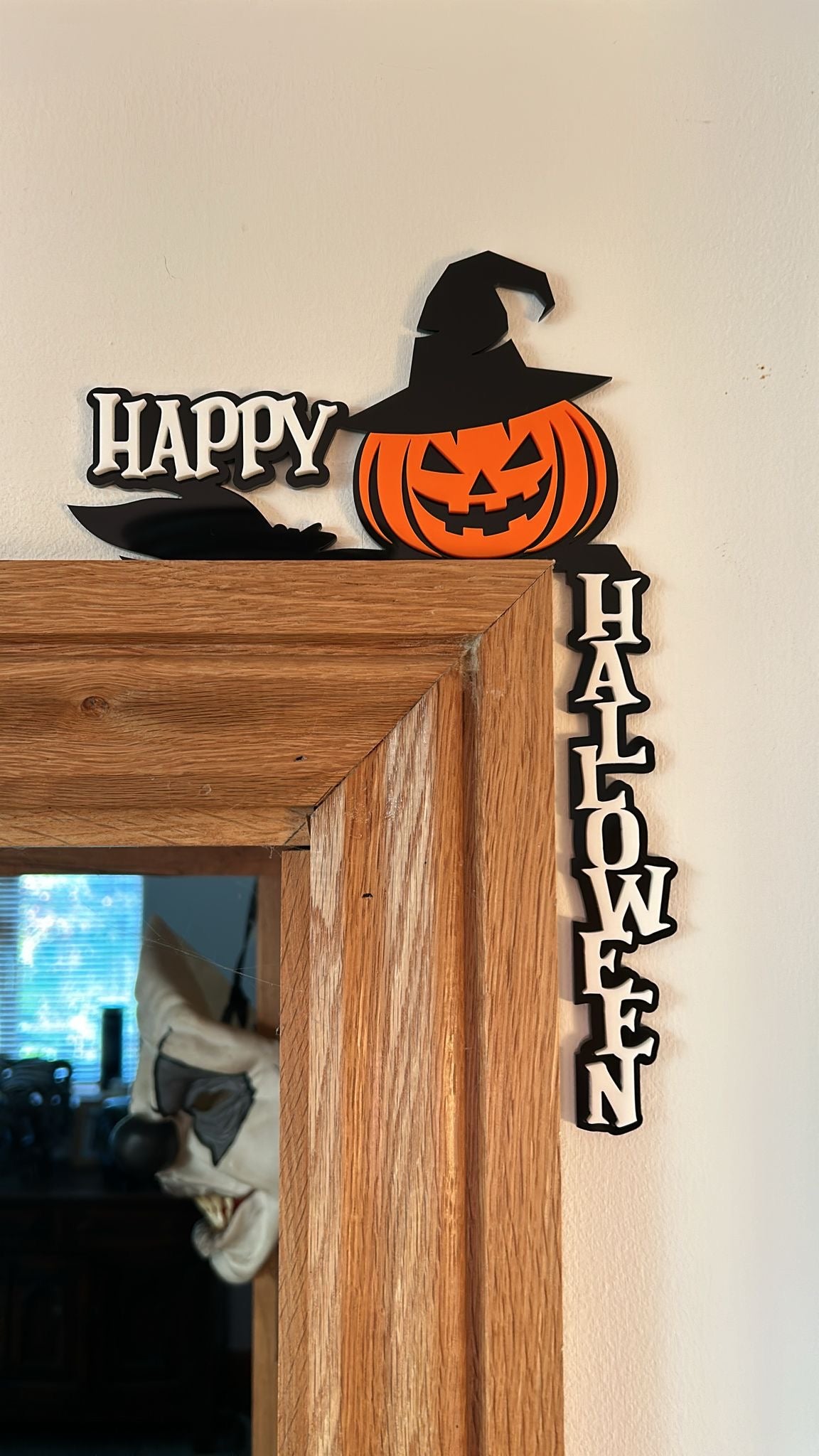 Happy Halloween Door Decoration
