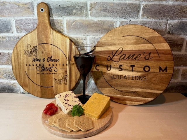 Wine & Cheese Large Serving Board