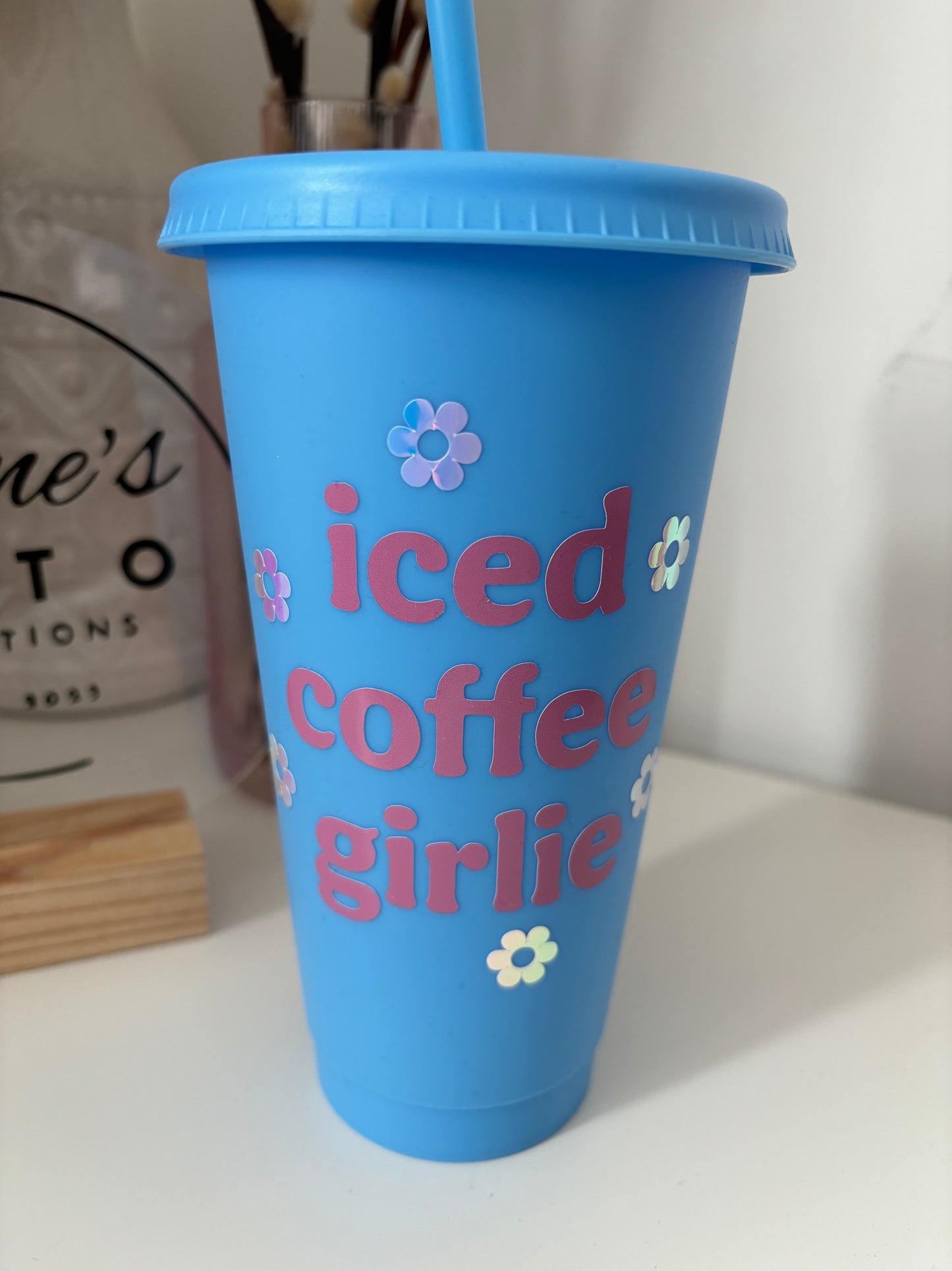 Iced Coffee Girlie Cold Cup