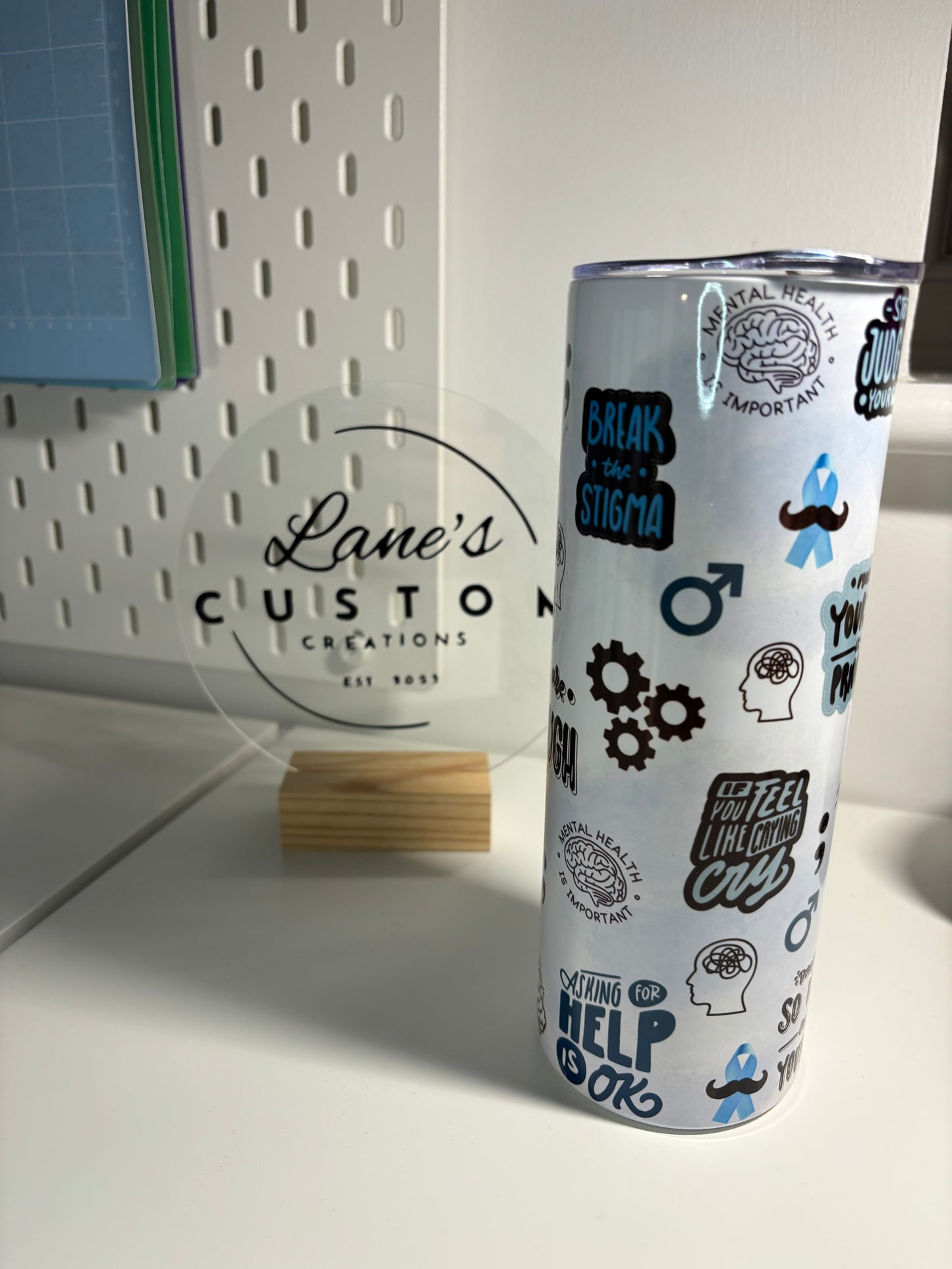 Men’s Mental Health Tumbler