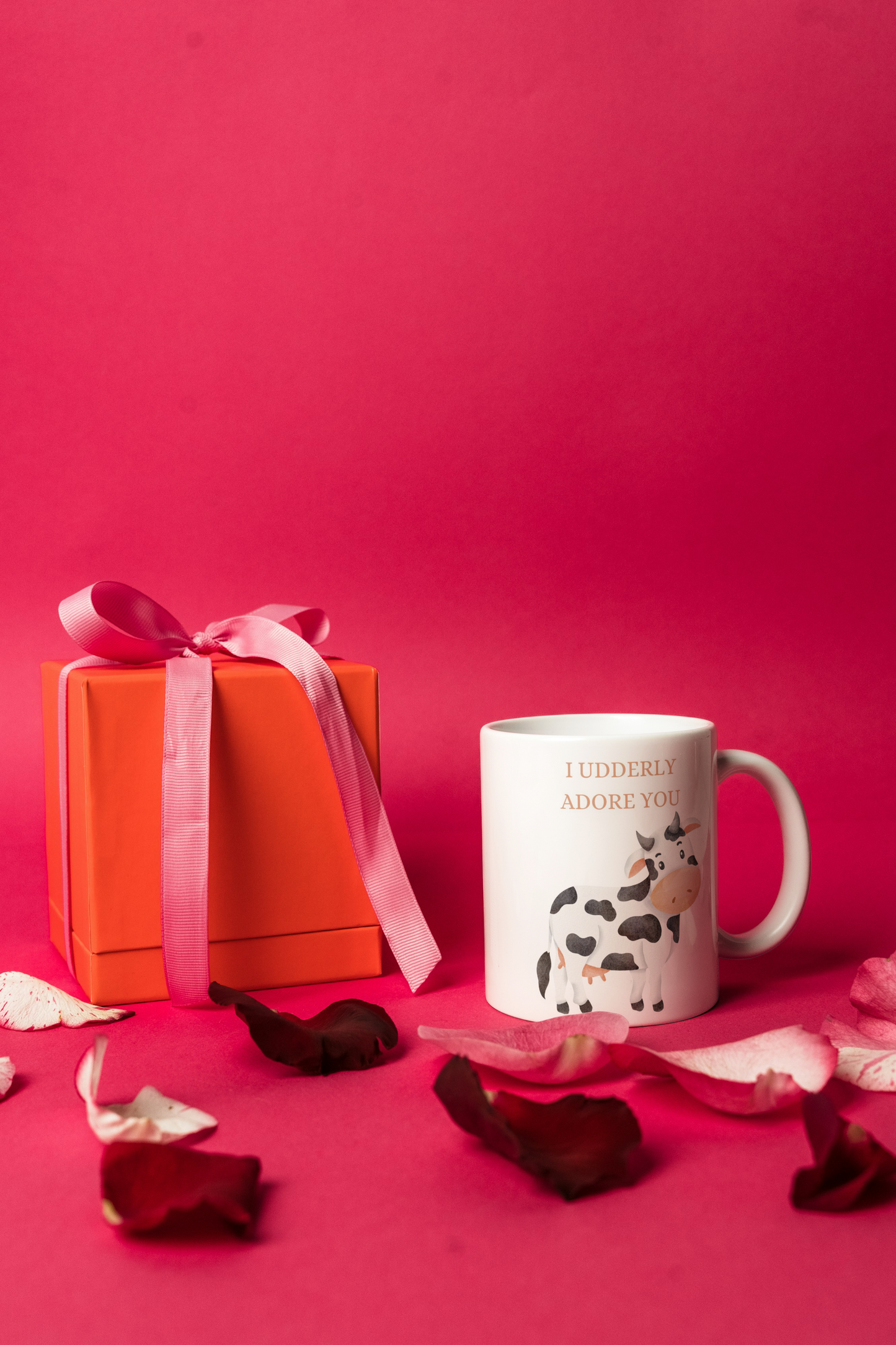 ‘I udderly adore you’ Ceramic Mug