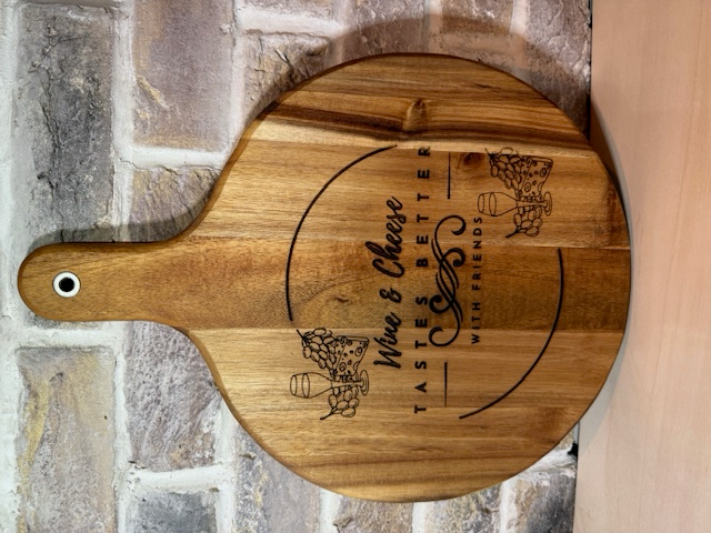 Wine & Cheese Large Serving Board