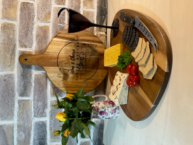 Wine & Cheese Large Serving Board