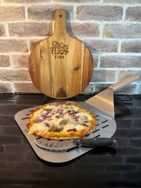 It’s Pizza Time Wooden Board