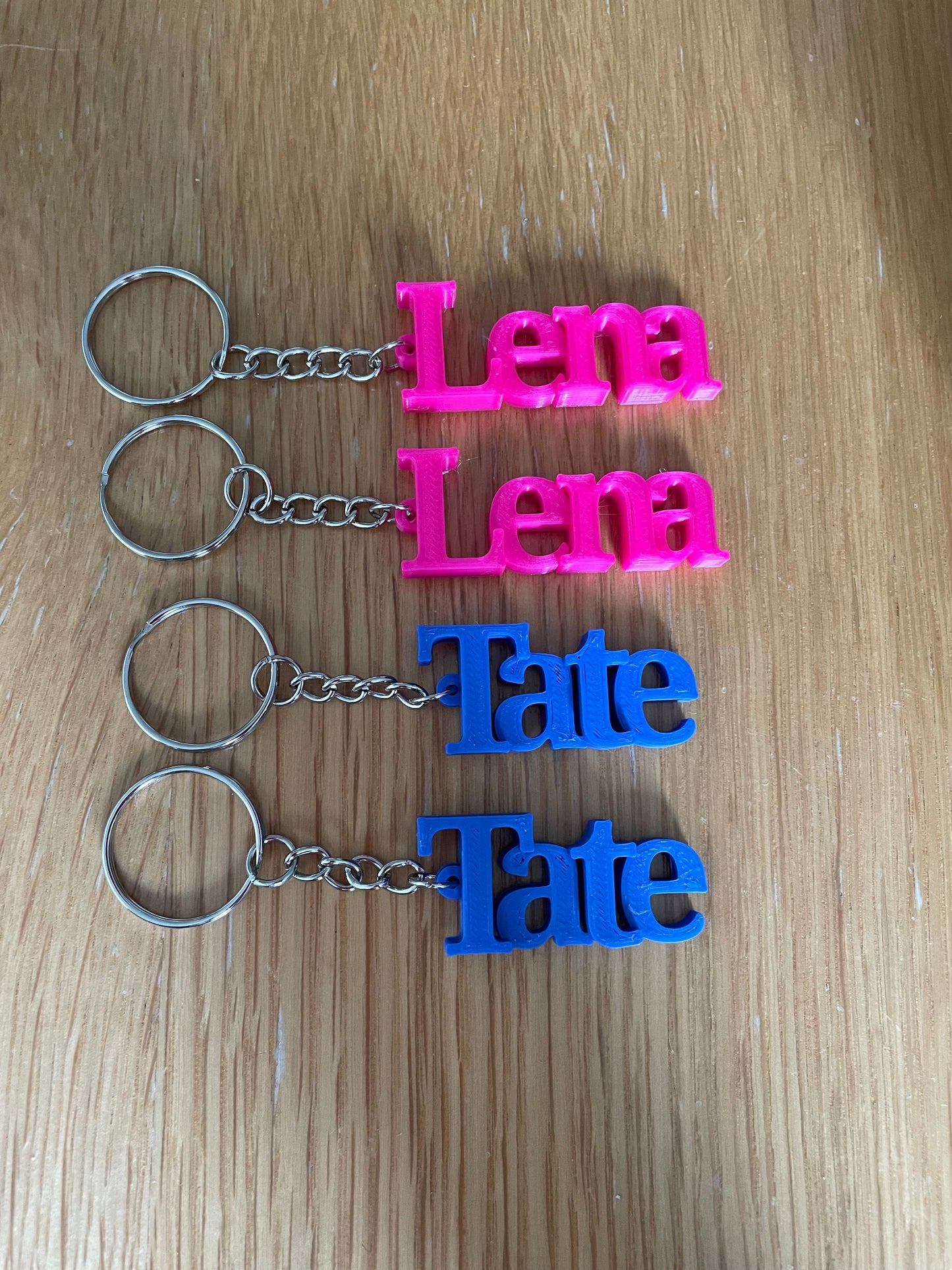 Personalised Name Keyring