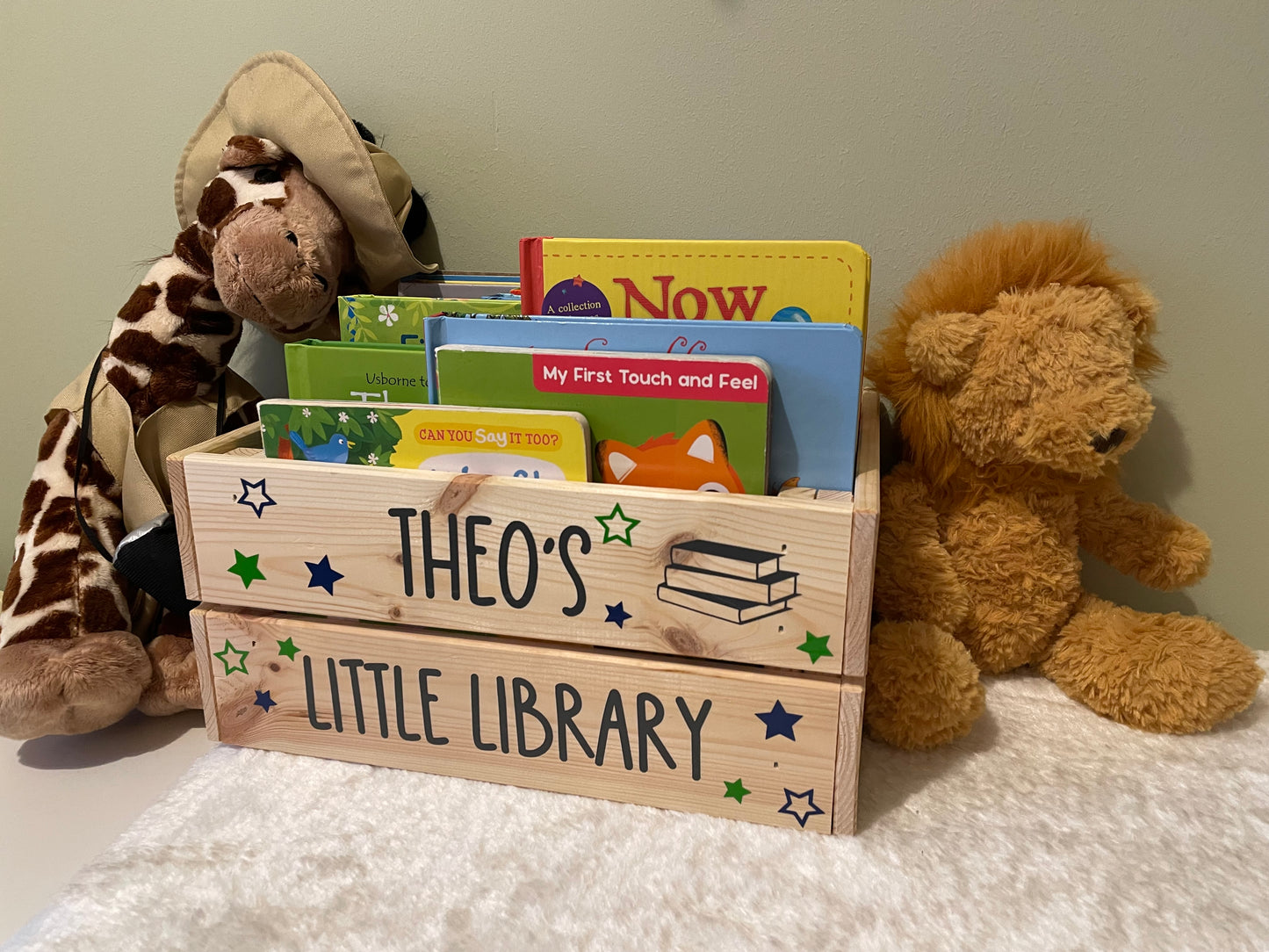 Little Library Book Crate