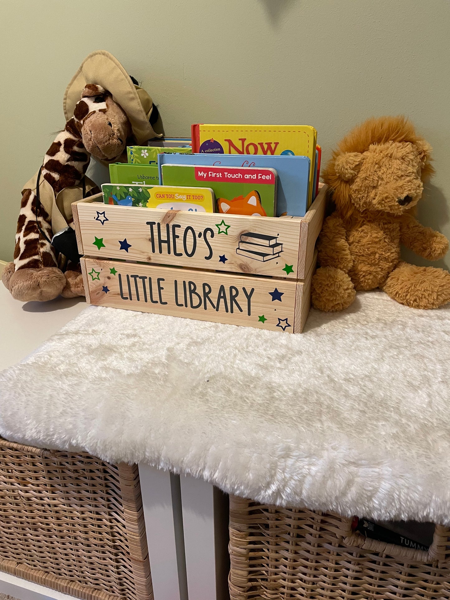 Little Library Book Crate