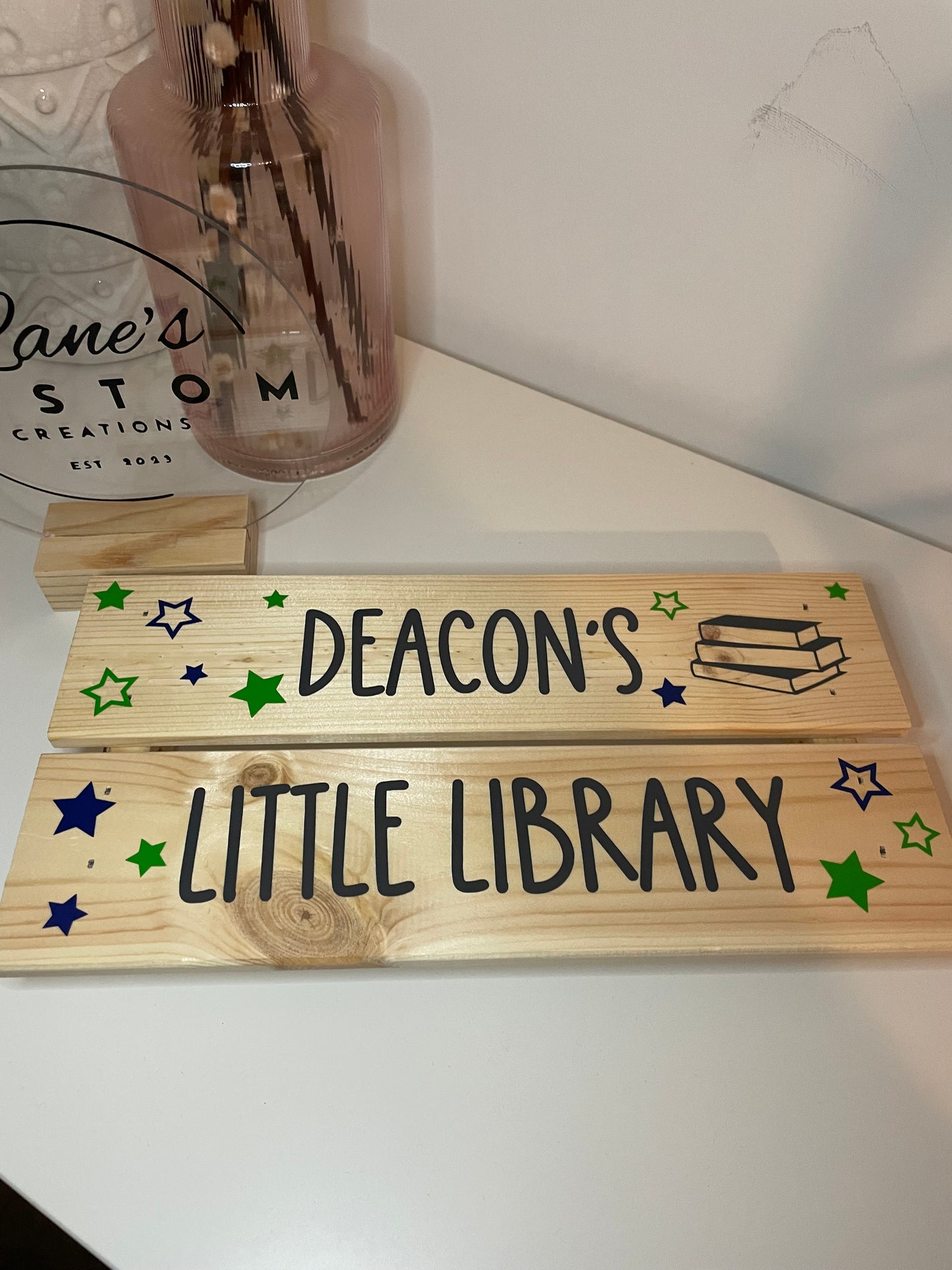 Little Library Book Crate