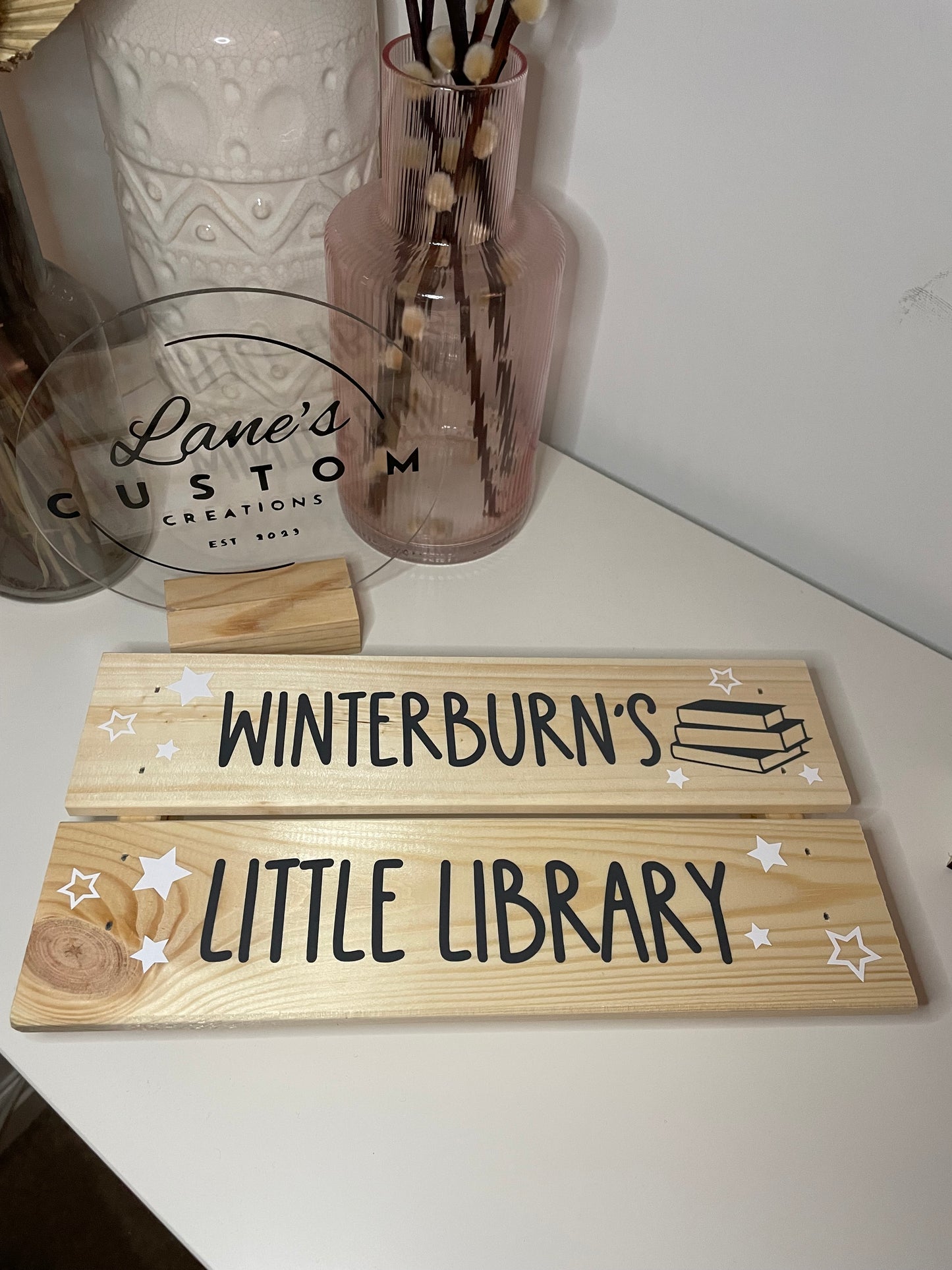 Little Library Book Crate