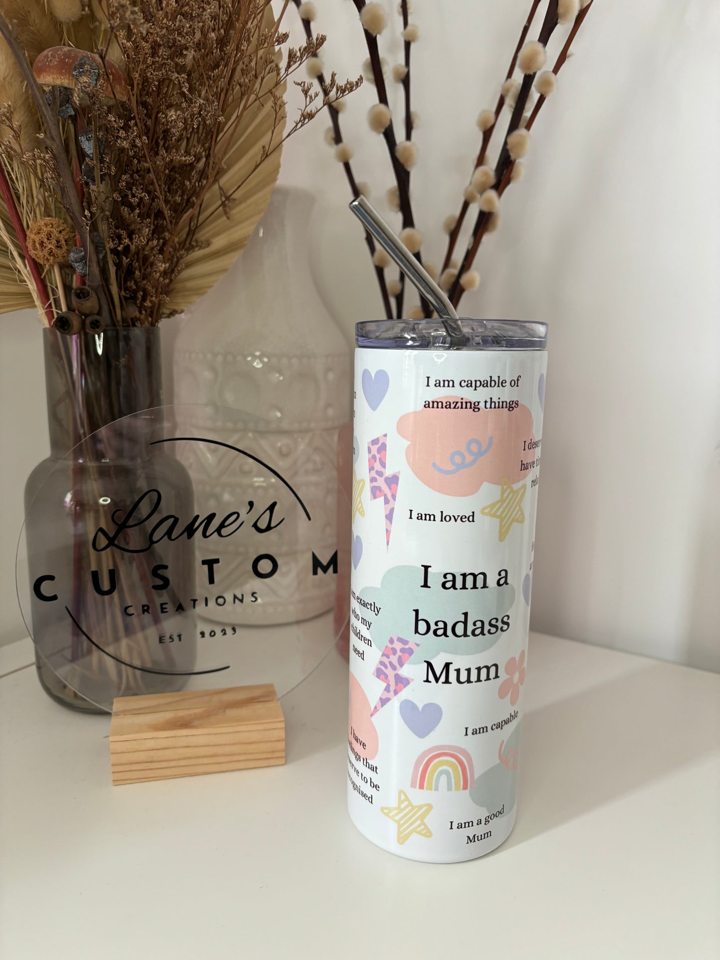 Badass Mum Stainless Steel Tumbler