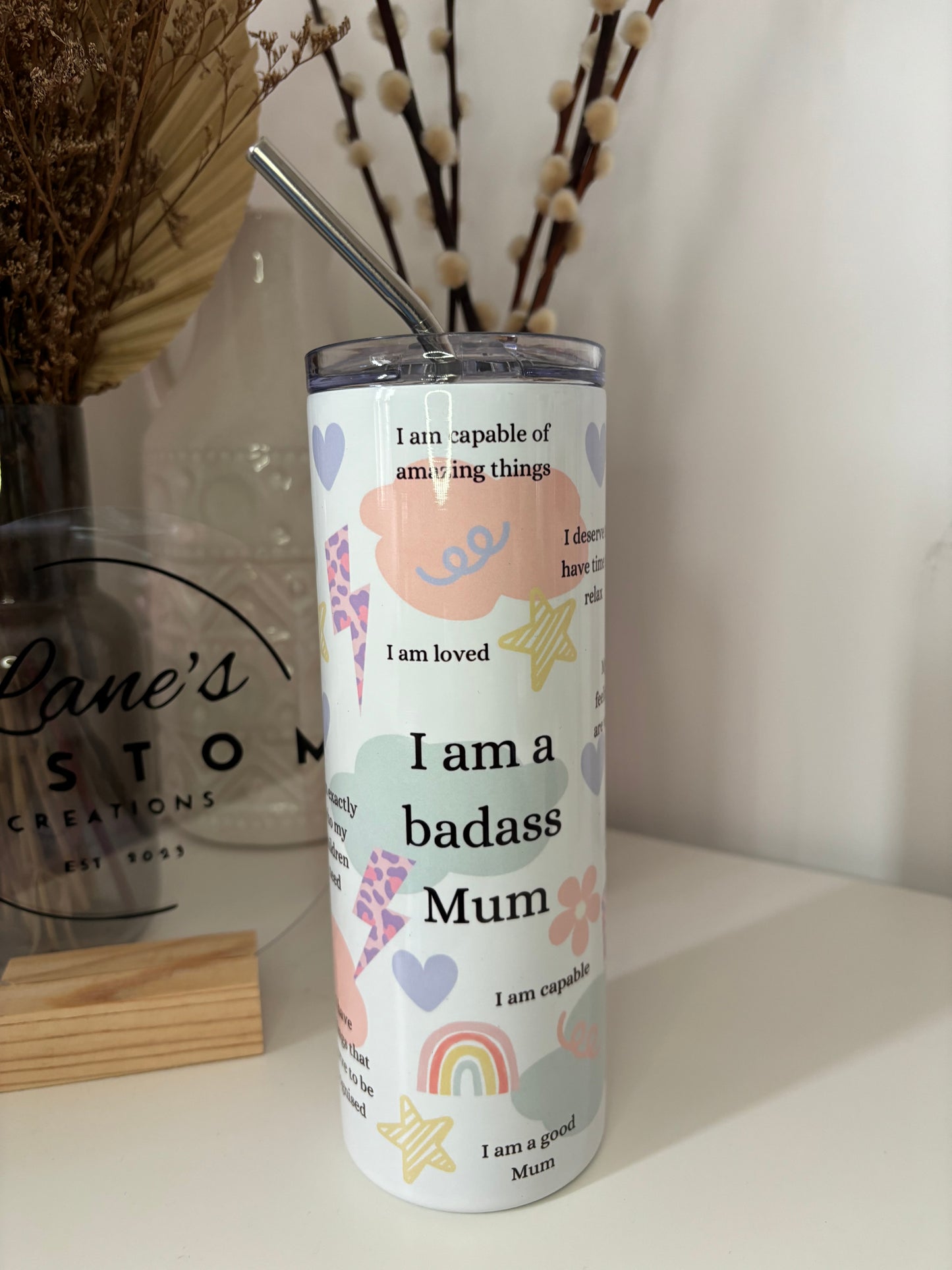 Badass Mum Stainless Steel Tumbler