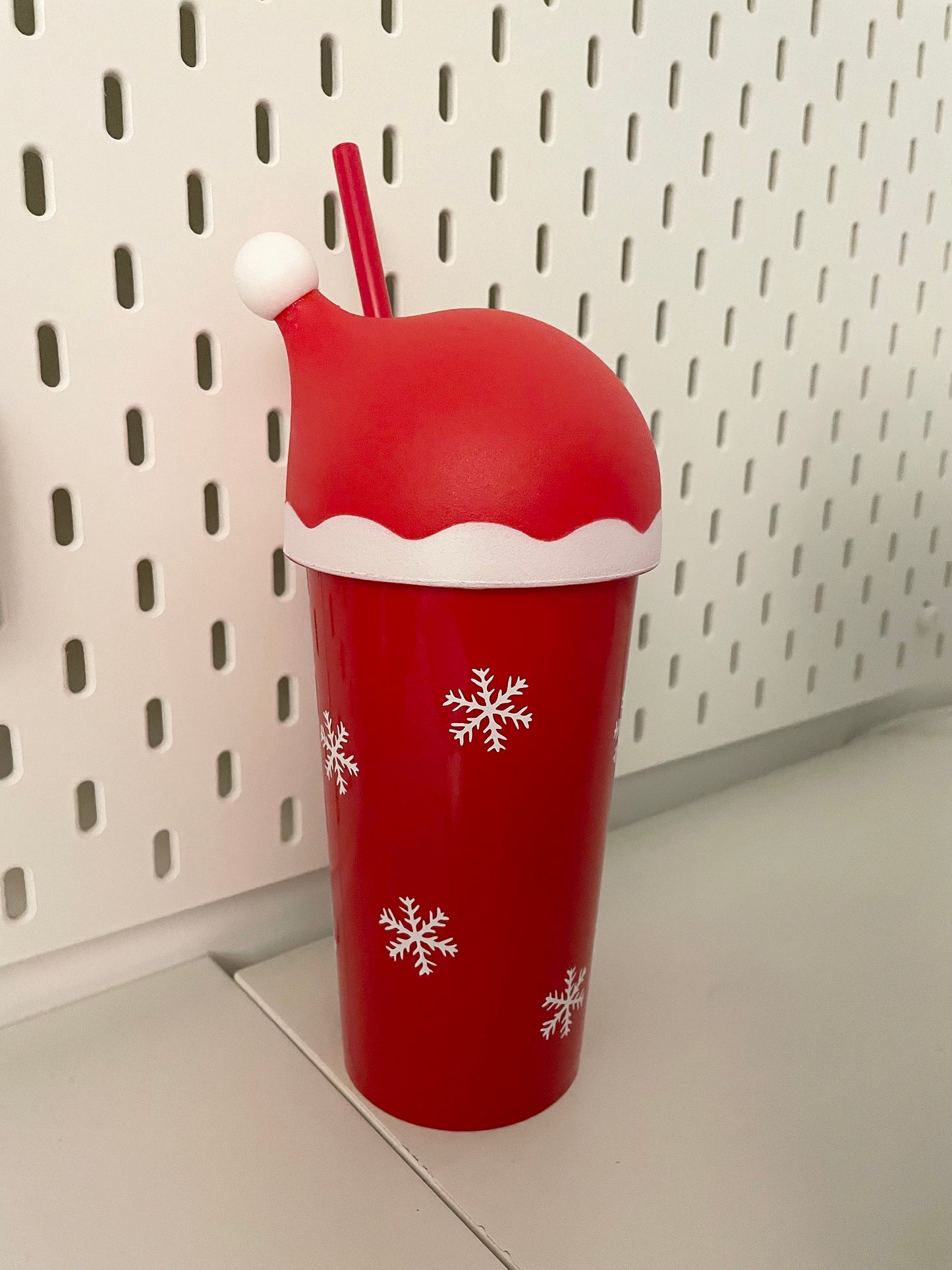 Personalised 20oz Santa Hat Cold Cup