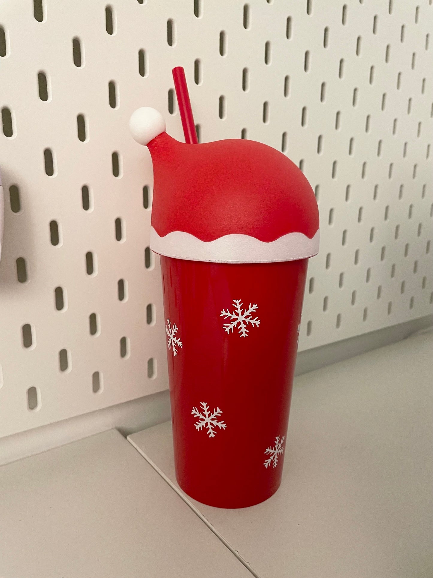 Personalised 20oz Santa Hat Cold Cup