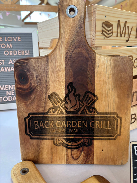 Back Garden Grill Serving Board