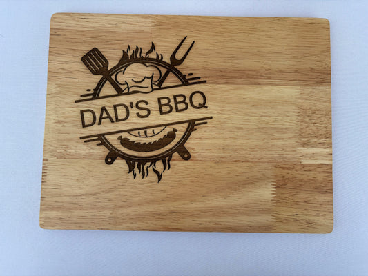 Dads BBQ Wooden Serving/ Chopping Board