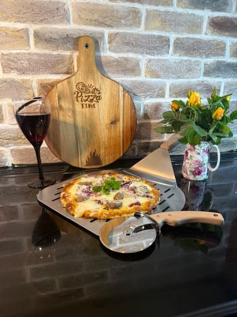It’s Pizza Time Wooden Board
