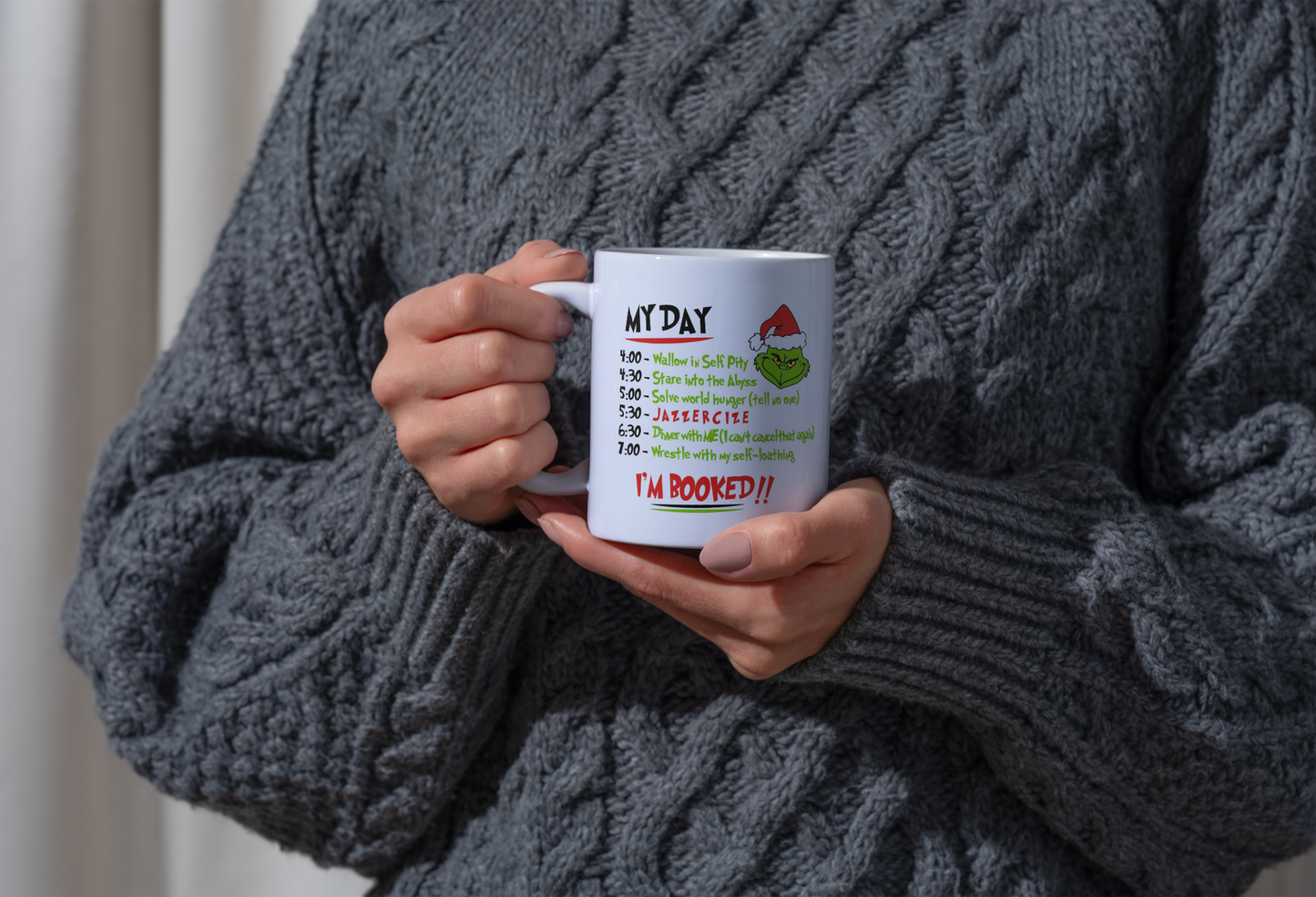 Grinch Christmas Mug