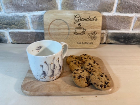 Grandad’s Tea and Biscuit Board
