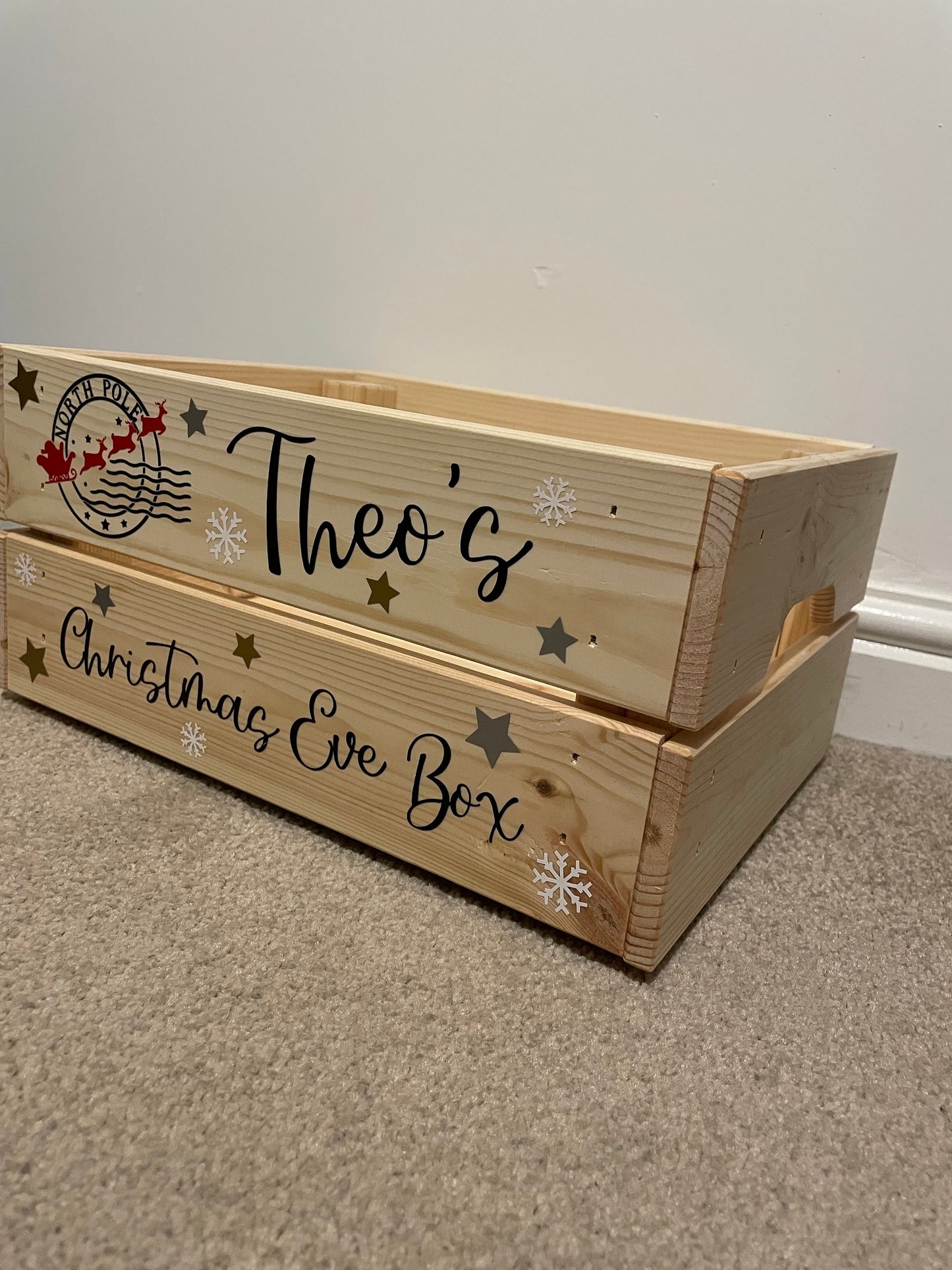 Personalised Christmas Eve Crate