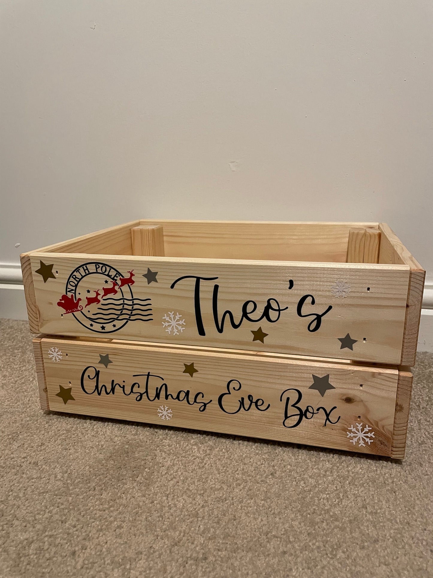 Personalised Christmas Eve Crate