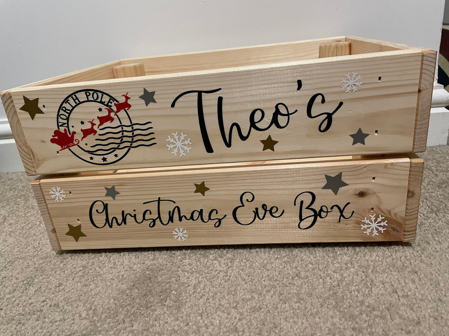 Personalised Christmas Eve Crate